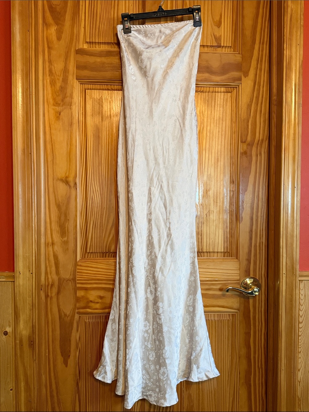 Princess Polly Salvin Strapless Maxi Dress in Champagne